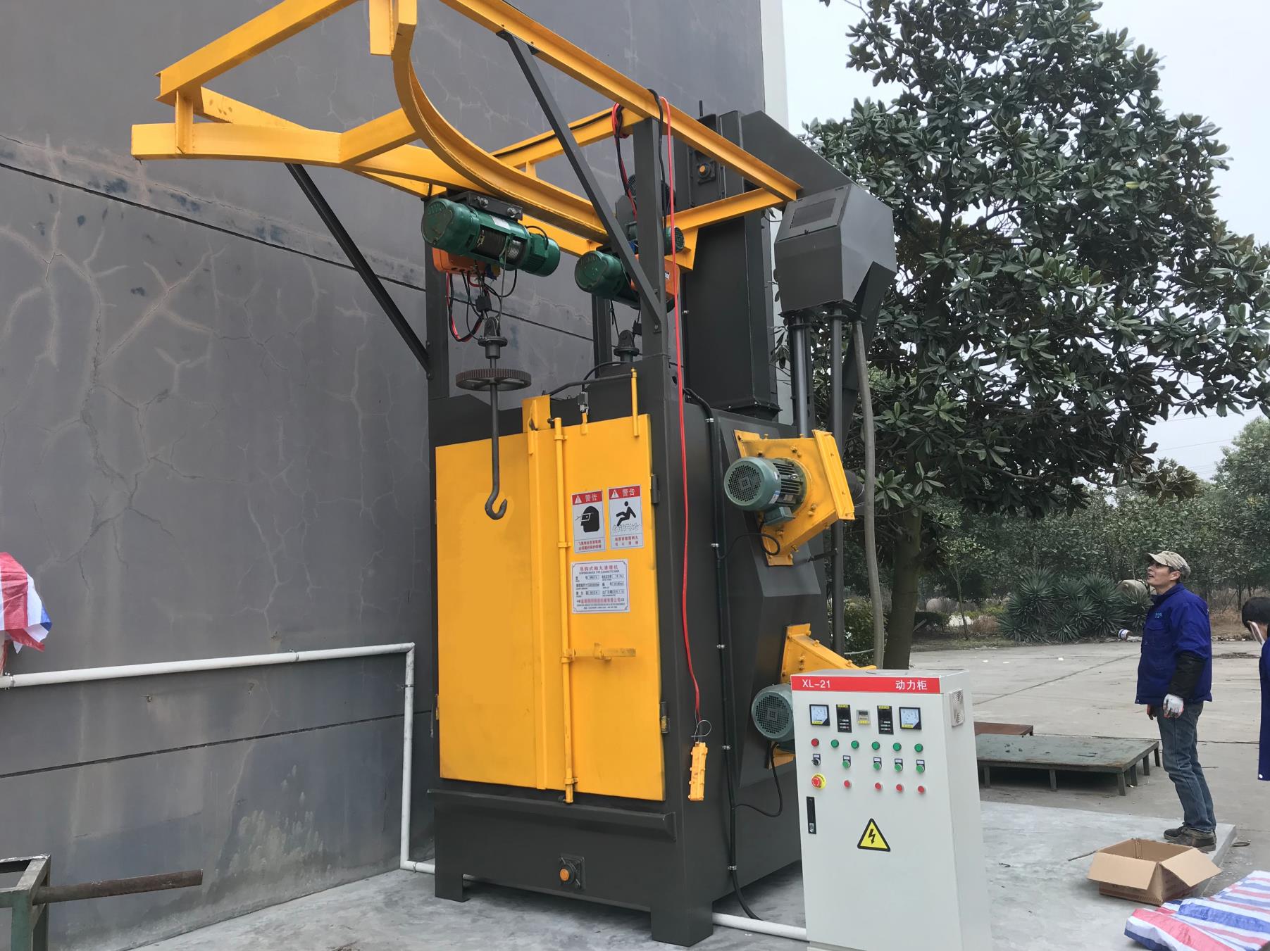 拋丸機(jī)的工作原理